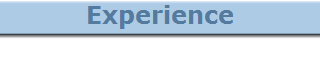 Experience